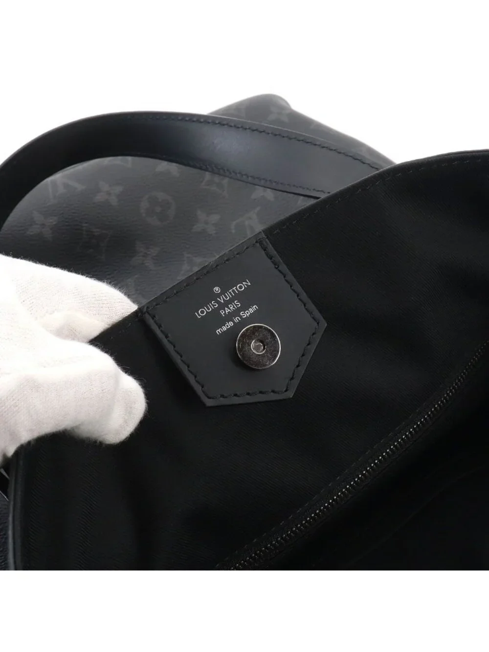 Louis Vuitton Monogram Eclipse Apollo 2-Way Tote Shoulder